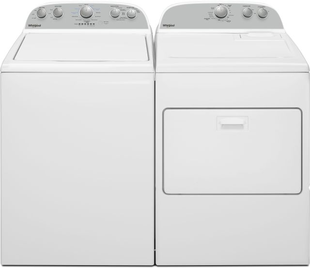 Whirlpool® 7.0 Cu. Ft. White Front Load Gas Dryer-8