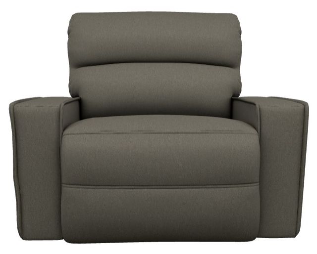 La-Z-Boy® Maddox Smoke Power Reclining Chair and a Half with Headrest-1
