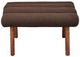 Moe's Home Collection Arlo Deep Brown Accent Stool-1