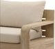 Dovetail Furniture Lucrecia Gray/Sand Olefin/Teak Outdoor Sofa-4