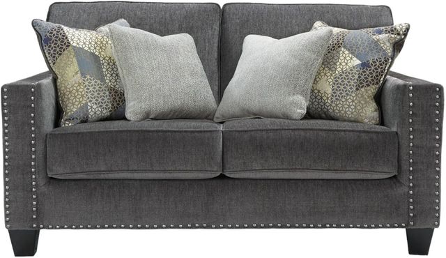 Benchcraft® Gavril Smoke Loveseat-0