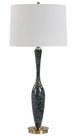 Uttermost® Remy Black Glaze Table Lamp-0