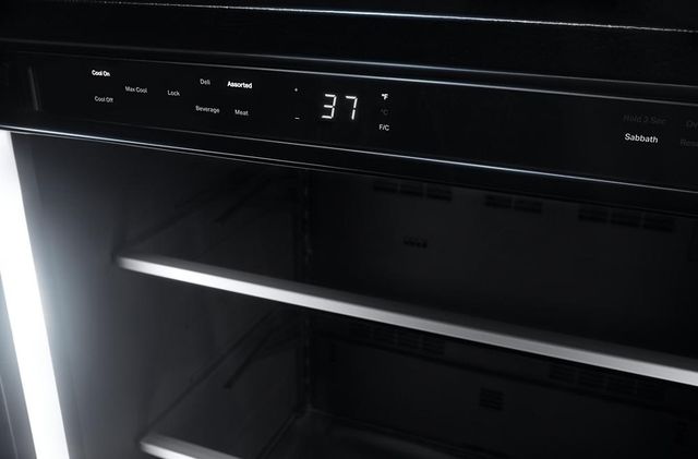 JennAir® NOIR™ 5.0 Cu. Ft. Stainless Steel Under the Counter Refrigerator-2