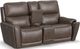 Flexsteel® Carter Cappuccino Power Reclining Loveseat with Console and Power Headrests and Lumbar-4