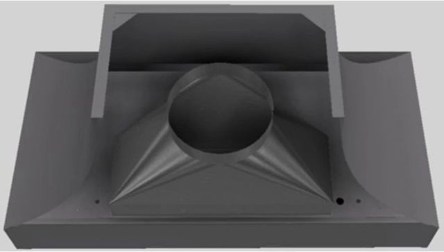 Vent-A-Hood® Designer Series 48" Gunsmoke Wall Mounted Range Hood-2