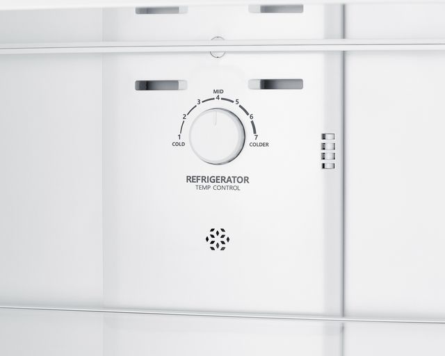 Summit® 24" 11.5 Cu. Ft. Stainless Steel Look Counter Depth Top Freezer Refrigerator-4