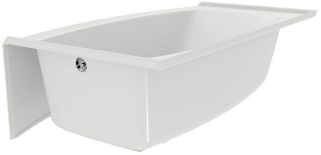 KOHLER® Expanse® White 60" x 32" Alcove Bath - Right Drain-2