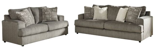 Signature Design by Ashley® Soletren 2-Piece Ash Living Room Seating Set-0