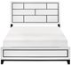 Homelegance® Davi White Eastern King Panel Bed-2