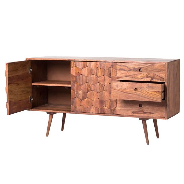 Moe's Home Collection O2 Light Oak 58" Sideboard-2