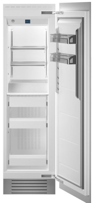 Bertazzoni 24" 12.6 Cu. Ft. Stainless Steel Column Freezer-1