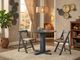 Sunny Designs™ Marina Ocean Blue Drop-Leaf Table-1