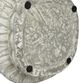 A & B Home Natural Gray Round Planter with Patterns-5