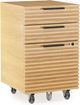 BDI Corridor™ 6507 Mobile File Pedestal-White Oak-0