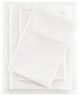 Olliix by Beautyrest White Queen 400 Thread Count Wrinkle Resistant Cotton Sateen Sheet Set-0