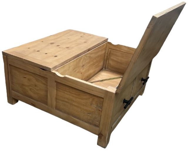 Million Dollar Rustic Brown Cocktail Table-1