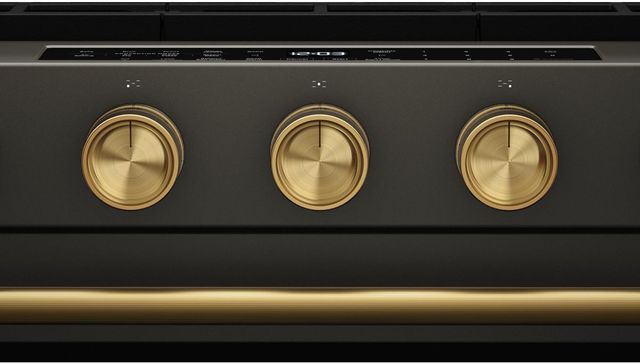 KitchenAid® Brass Slide-In Convection Range Handle and Knob kit-3