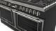 Fulgor Milano® Evoque 400 Series 60" Matte Black Pro Style Dual Fuel Hybrid Range with Stainless Steel Trim -5