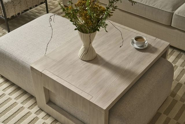 Universal Explore Home™ Dwell Monique Linen/River Rock Nesting Cocktail Ottoman-1