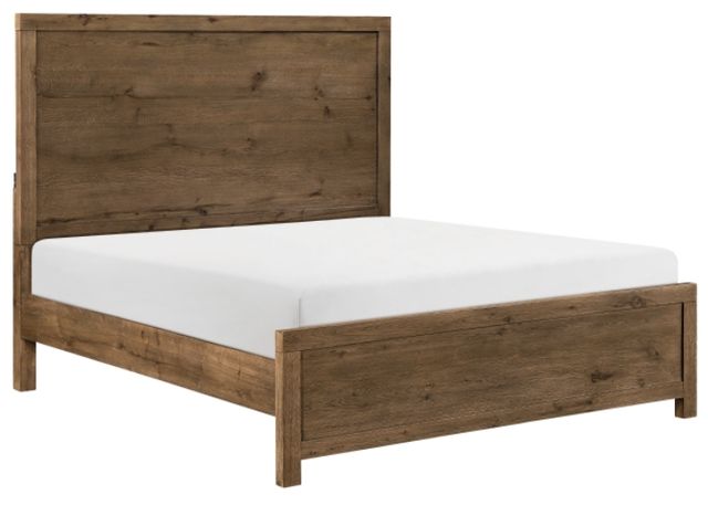 Homelegance® Matisse Brown Queen Panel Bed-0