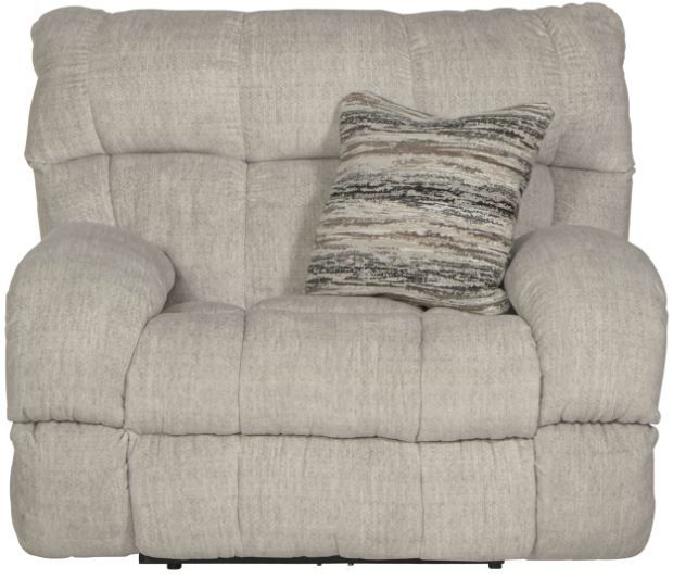 Catnapper® Ashland Buff/Zebra Lay Flat Recliner-1