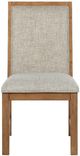 Coaster® Bruner 5-Piece Gray/Natural Brown Dining Table Set-4