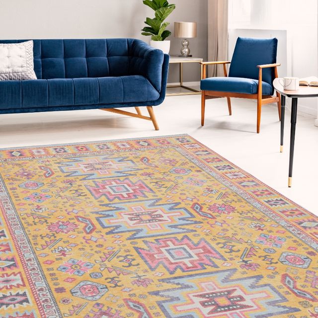 Linon Laurel Sivas 5'x7' Area Rug-1