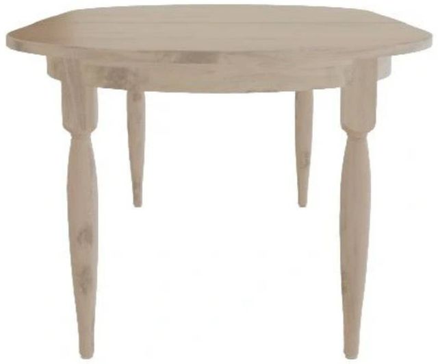 Mavin Customizable 42" x 66" Oval Extendable Dining Table with 12" Leaf-2