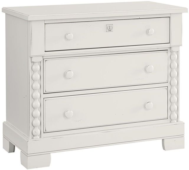 LM Co Home by Vaughan-Bassett Scotsman Cream Nightstand-0
