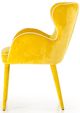 VIG Furniture Modrest Tigard Yellow Mid-Century Dining Chair-2