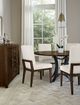Artisan & Post by Vaughan-Bassett Crafted Cherry by Ben & Erin Napier White/Dark Cherry Upholstered Side Chair-2