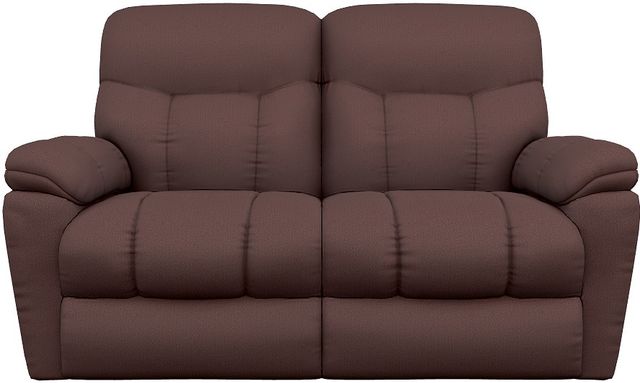 La-Z-Boy® Morrison Burgundy Power Reclining Loveseat with Headrest-1