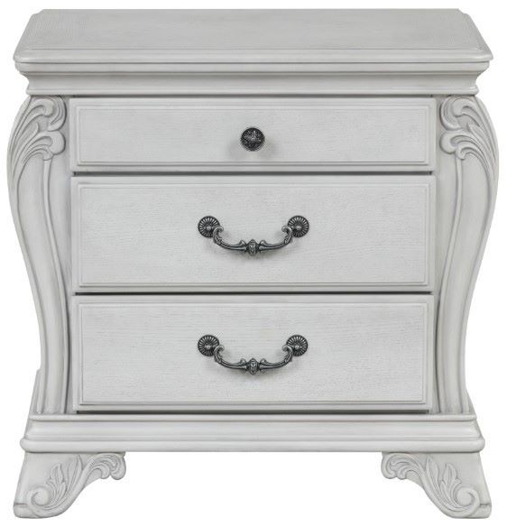 New Classic® Home Furnishings Cambria Hills Mist Gray Nightstand-1
