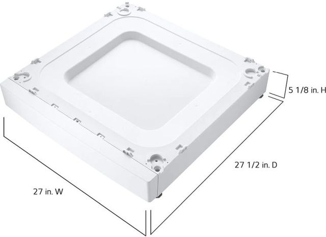 LG 27" White Pedestal -3