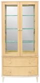 Michael Amini® Camellia Field Caramel Display Cabinet-2