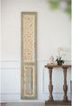 A & B Home White Wash/Light Blue Wall Panel-3