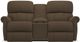 La-Z-Boy® Briggs Mocha Power Reclining Loveseat with Headrest and Console-0