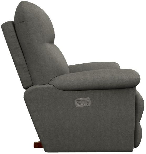 La-Z-Boy® Jay Flannel Power Rocking Recliner with Headrest-2