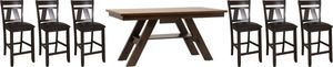 Lawson 7-Pc Counter Height Dining Set
