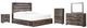Signature Design by Ashley® Drystan 5-Piece Multi King Panel Bookcase Storage Bed Set-0