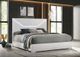 Coaster® Ives White High Gloss Queen Panel Bed-3