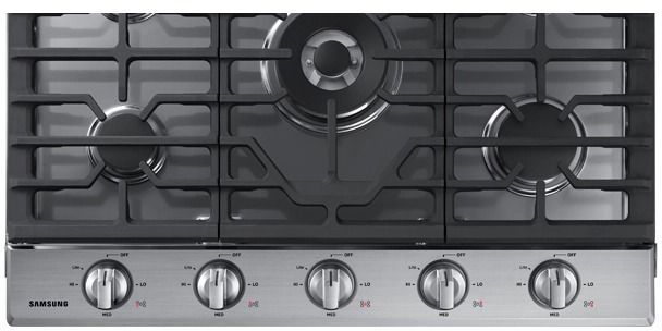 Samsung 30" Stainless Steel Gas Cooktop-11