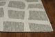 KAS Rugs Provo Ivory/Gray Bedrock 5'x8' Area Rug-2