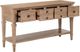 Liberty Furniture Haven Hills Camel Beige Sofa Table-5