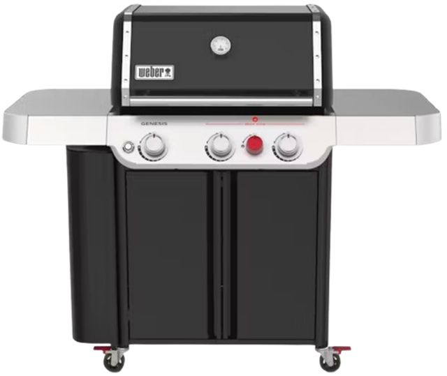 Weber® Genesis E-330 58" 3-Burner Black Freestanding Liquid Propane Grill-0