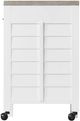 Riverside Furniture Finn Cloud/Fog Swivel Desk-3