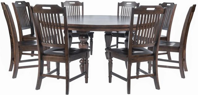 Jofran Inc. Winchester Portwood Dining Chair-1