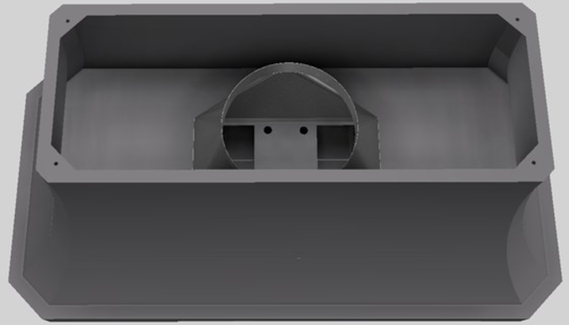 Vent-A-Hood® Designer Series 60" Gunsmoke Island Range Hood-2