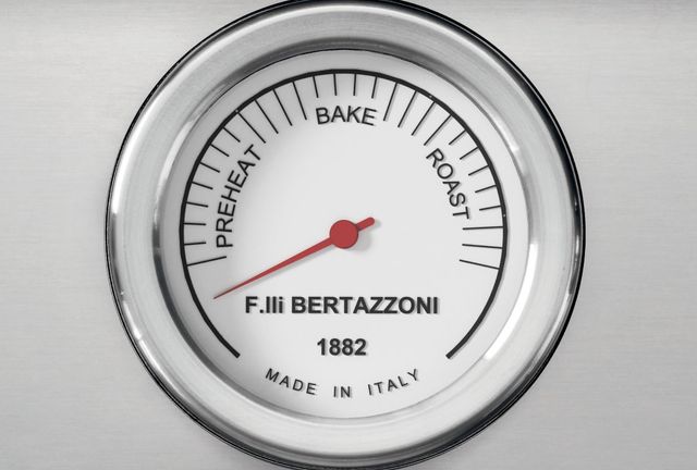 Bertazzoni Master Series 48" Fingerprint Resistant Stainless Steel Pro Style Gas Range-2