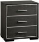 Furniture of America® Camryn Warm Gray Nightstand-0